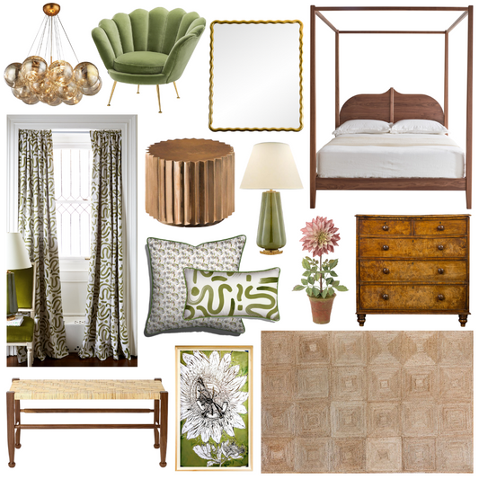 Modern Green Bedroom Style Guide