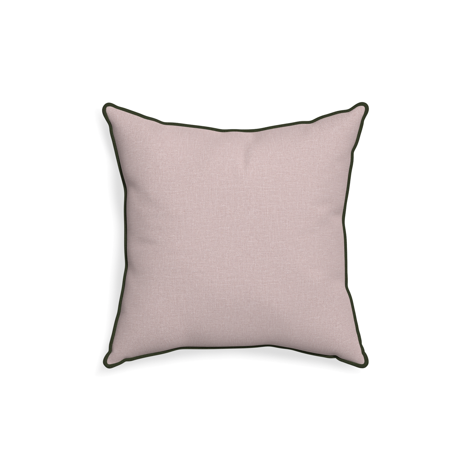 18-square orchid custom mauve pinkpillow with f piping on white background