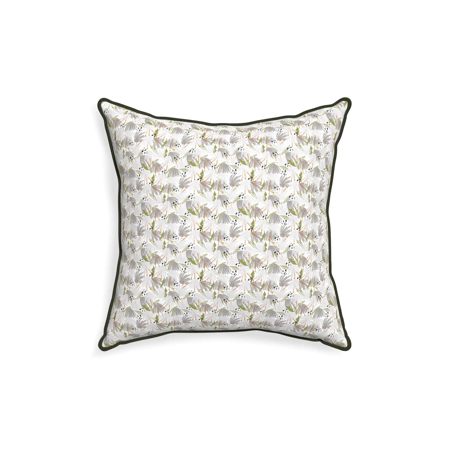 18-square eden grey custom grey floralpillow with f piping on white background