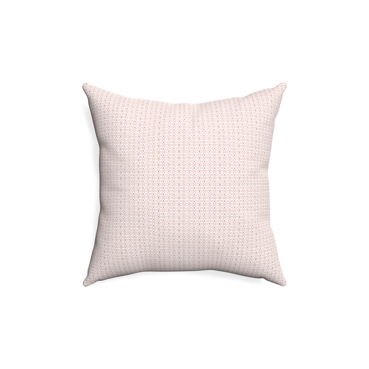 18-square loomi pink custom pink geometricpillow with none on white background