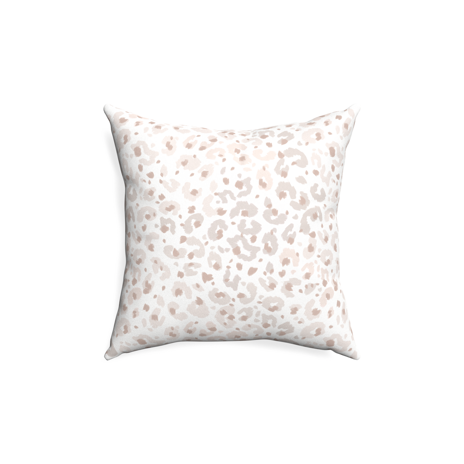 18-square rosie custom beige animal printpillow with none on white background