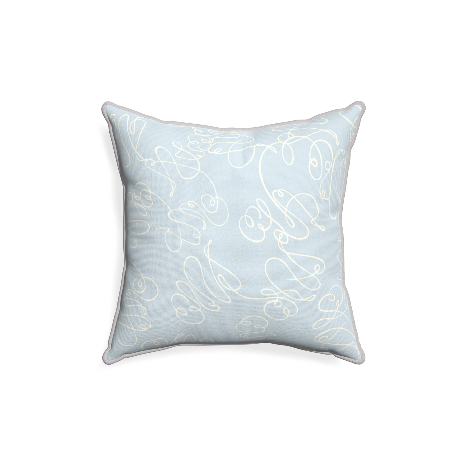 18-square mirabella custom powder blue abstractpillow with pebble piping on white background