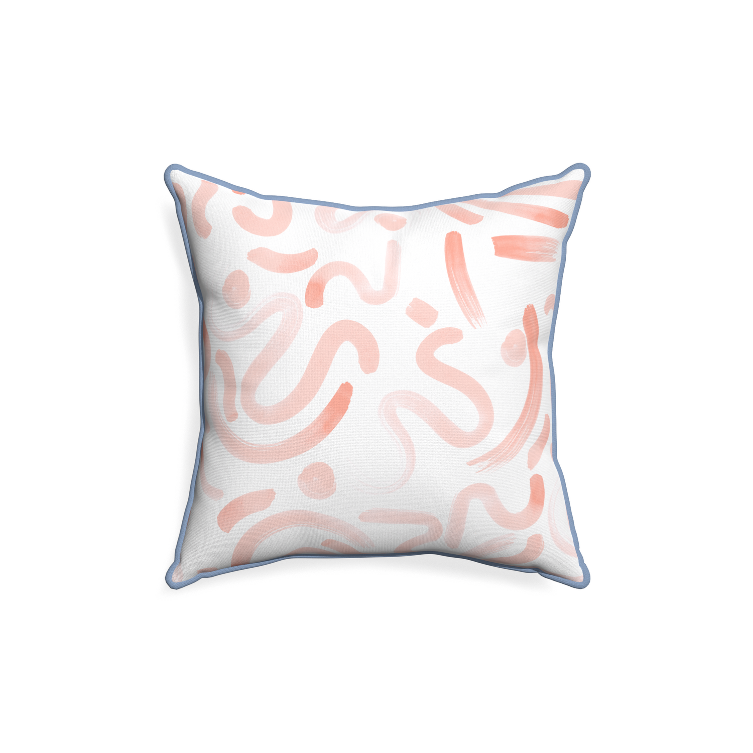 18-square hockney pink custom pink graphicpillow with sky piping on white background