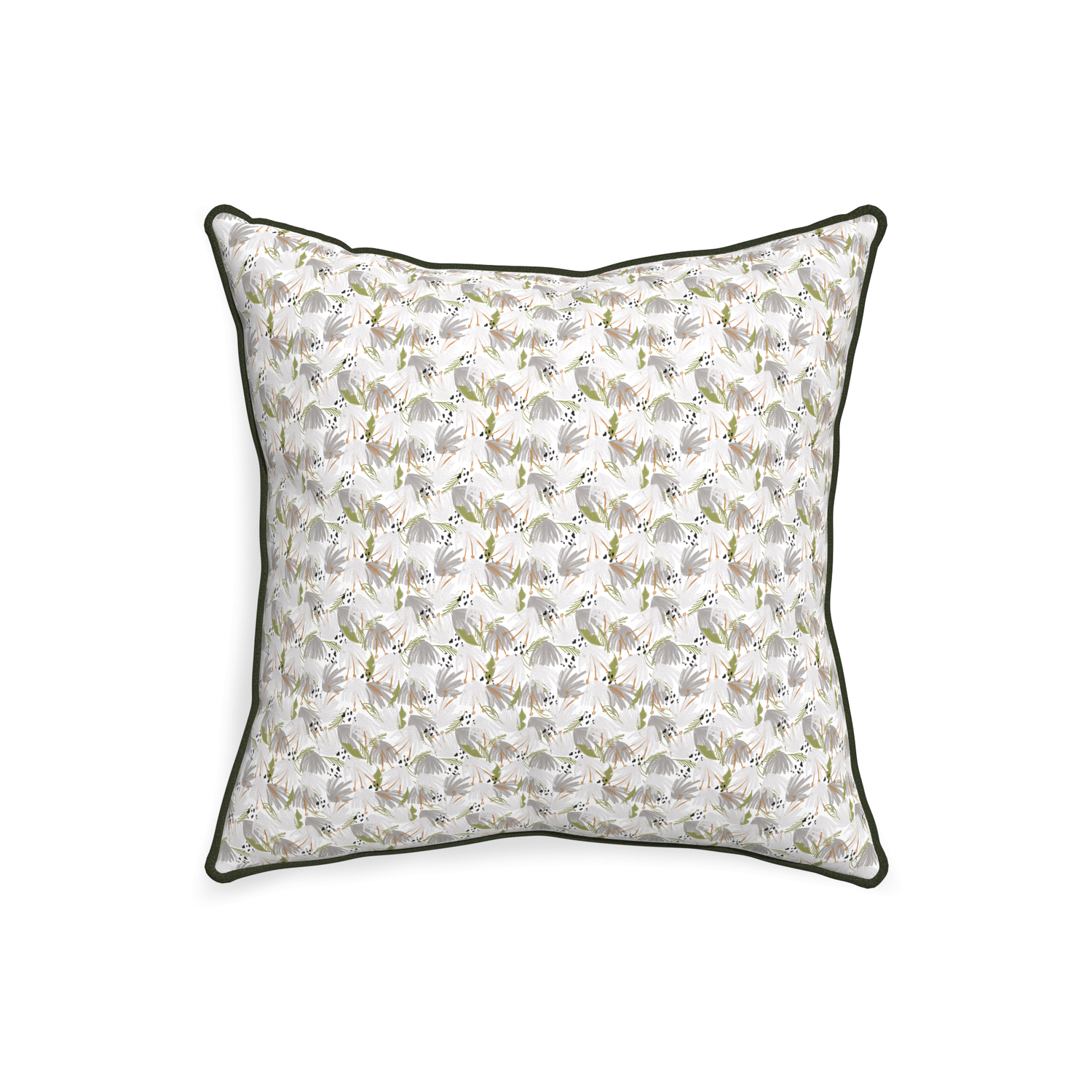 20-square eden grey custom grey floralpillow with f piping on white background