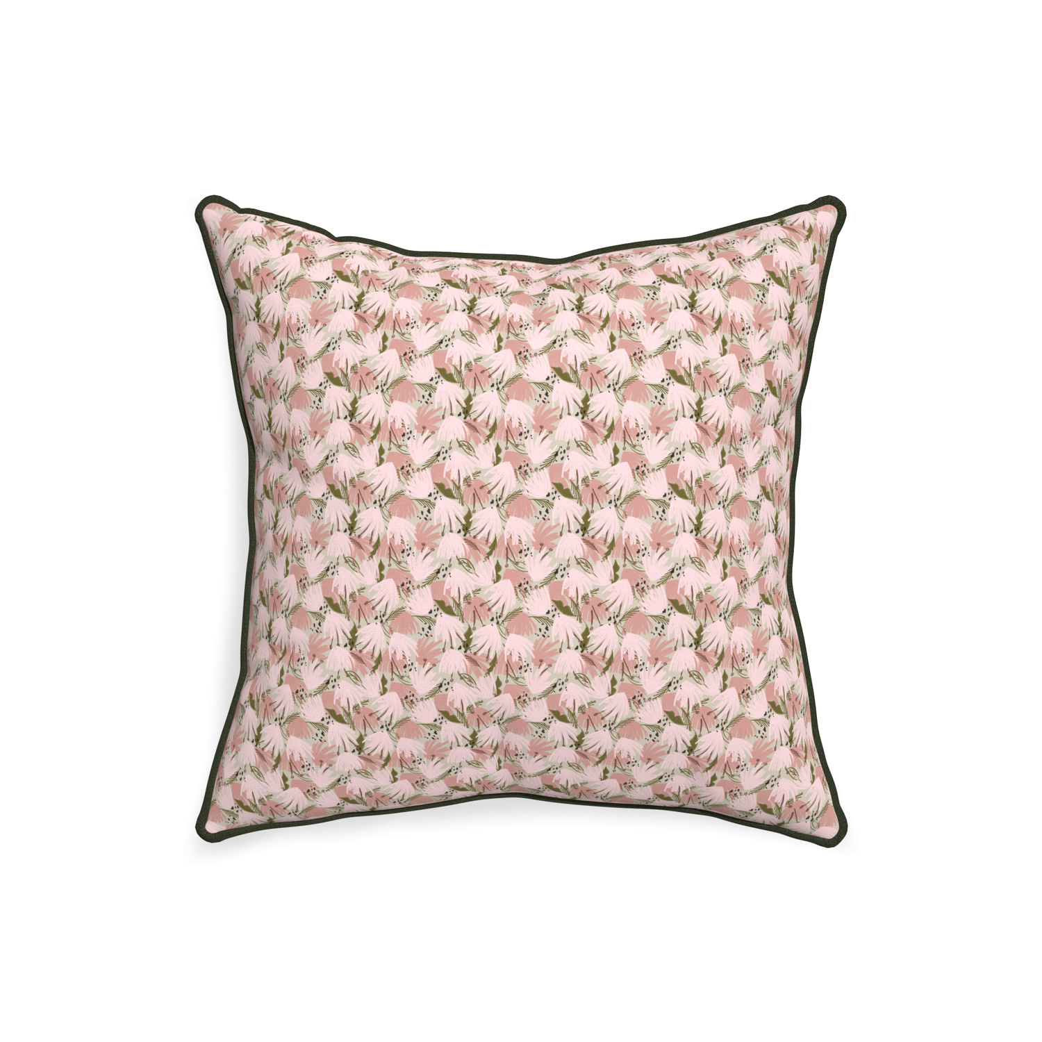 20-square eden pink custom pink floralpillow with f piping on white background