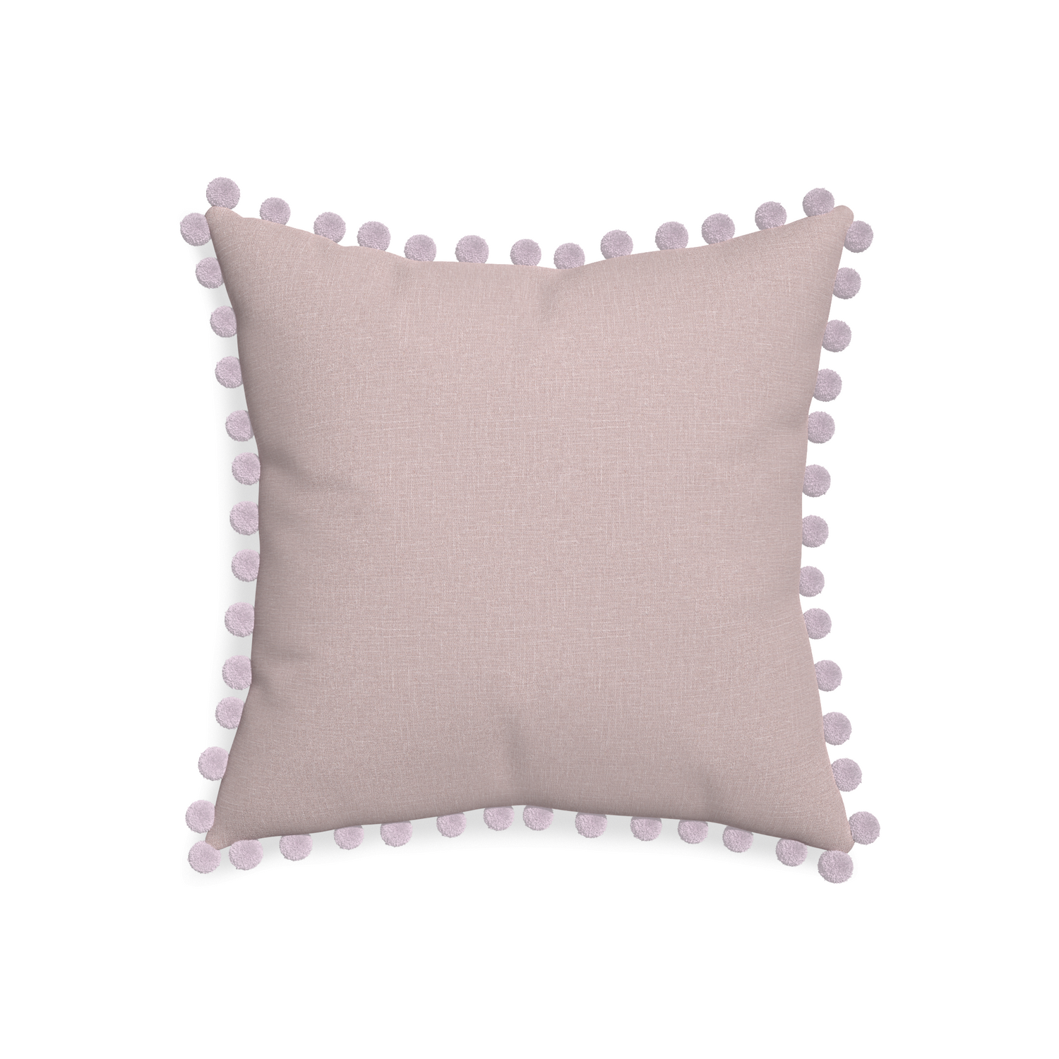 20-square orchid custom mauve pinkpillow with l on white background