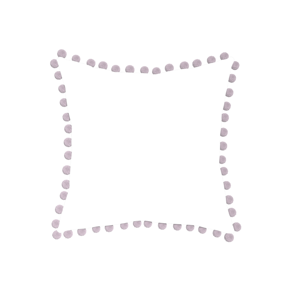 20-square gemma pear custom pillow with l on white background