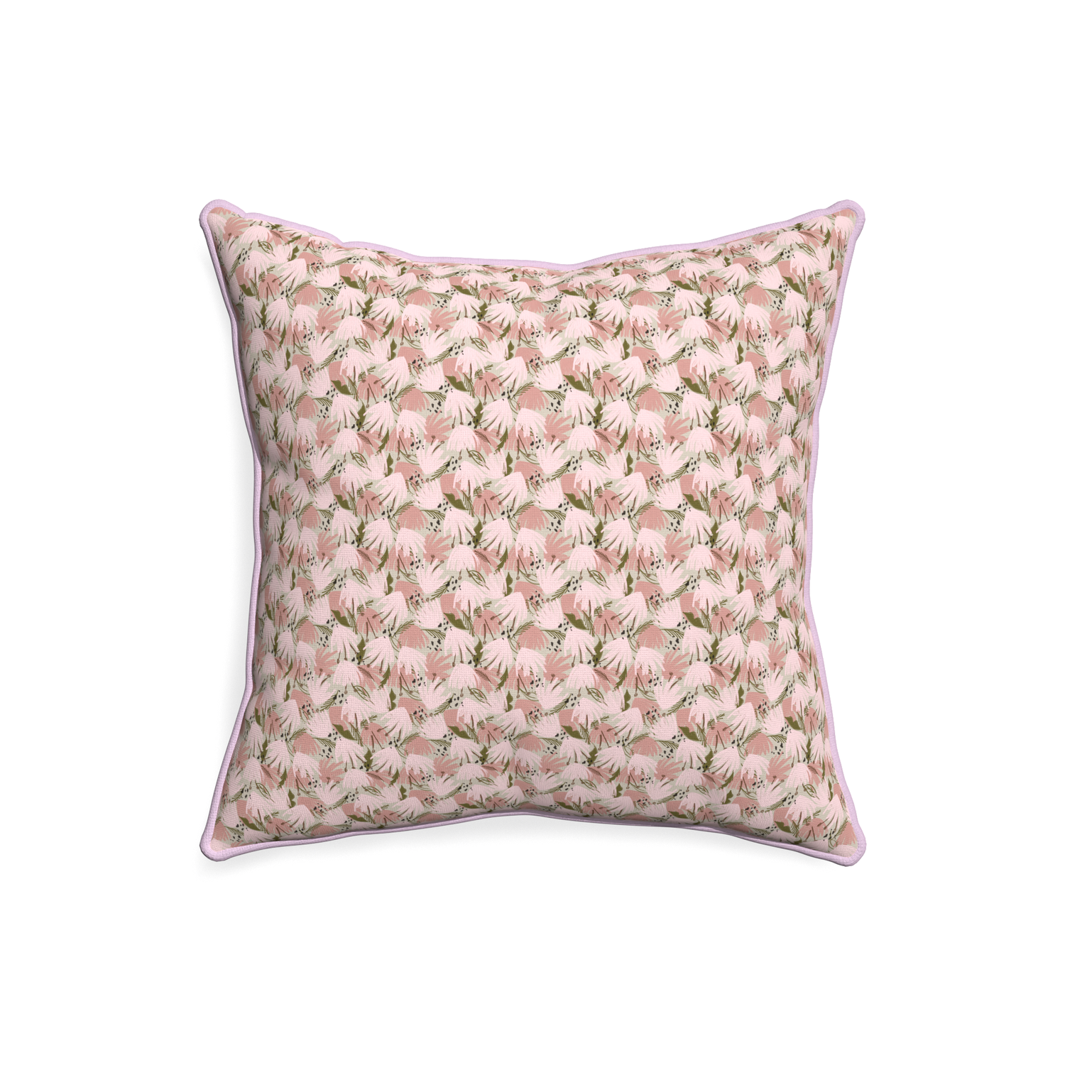 20-square eden pink custom pink floralpillow with l piping on white background