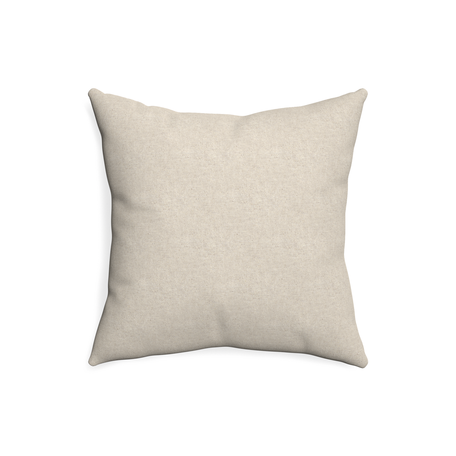 20-square oat custom light brownpillow with none on white background