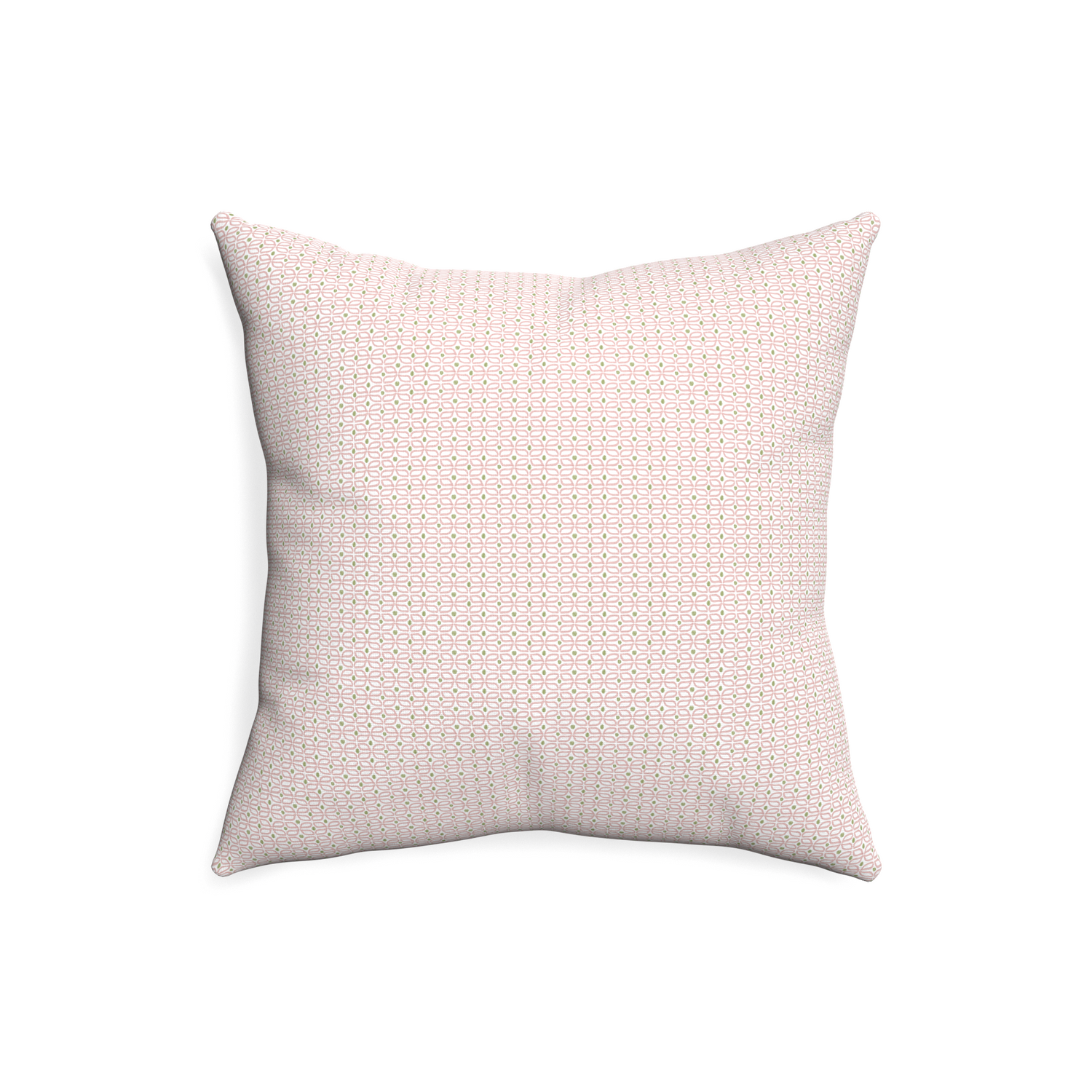 20-square loomi pink custom pink geometricpillow with none on white background