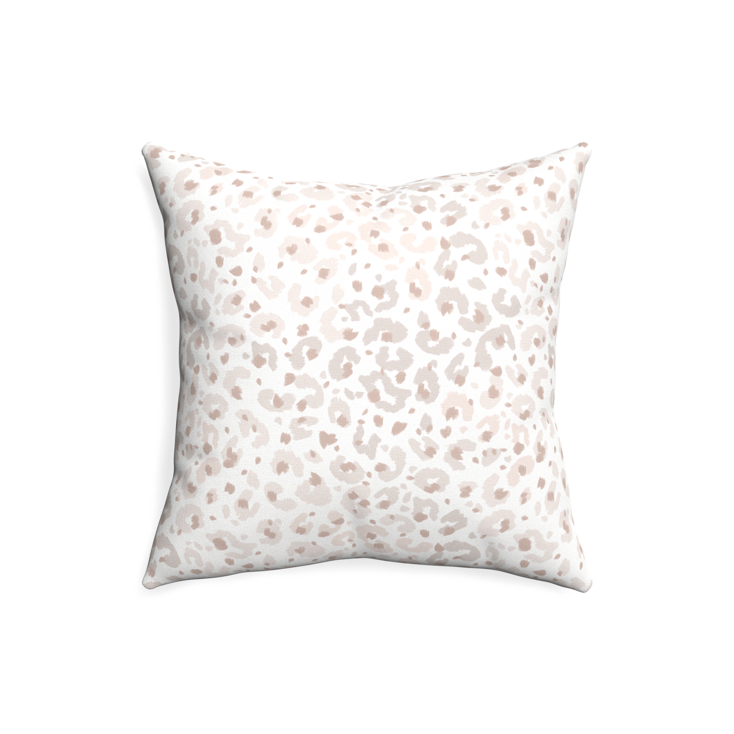 20-square rosie custom beige animal printpillow with none on white background