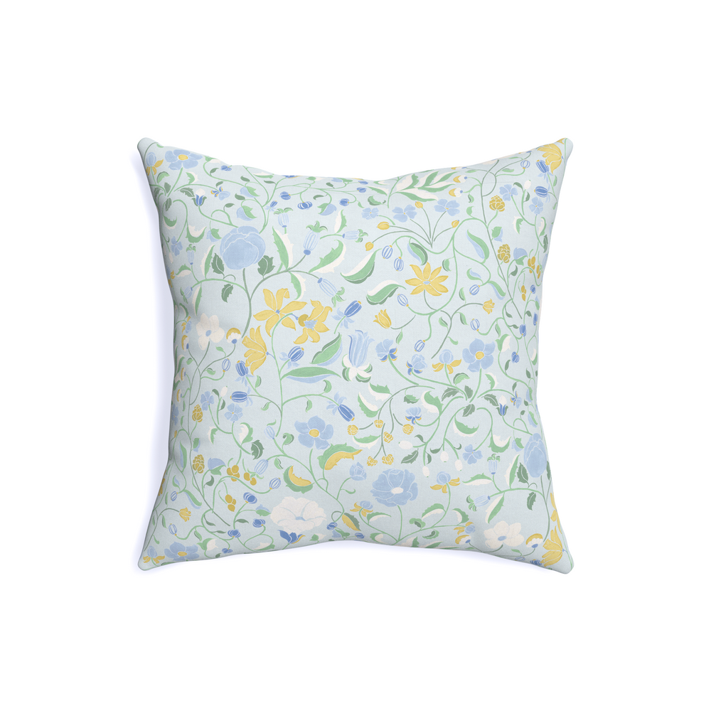 20-square lulie eggshell custom pillow with n on white background