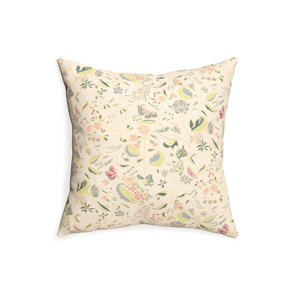 20-square gemma pear custom pillow with n on white background