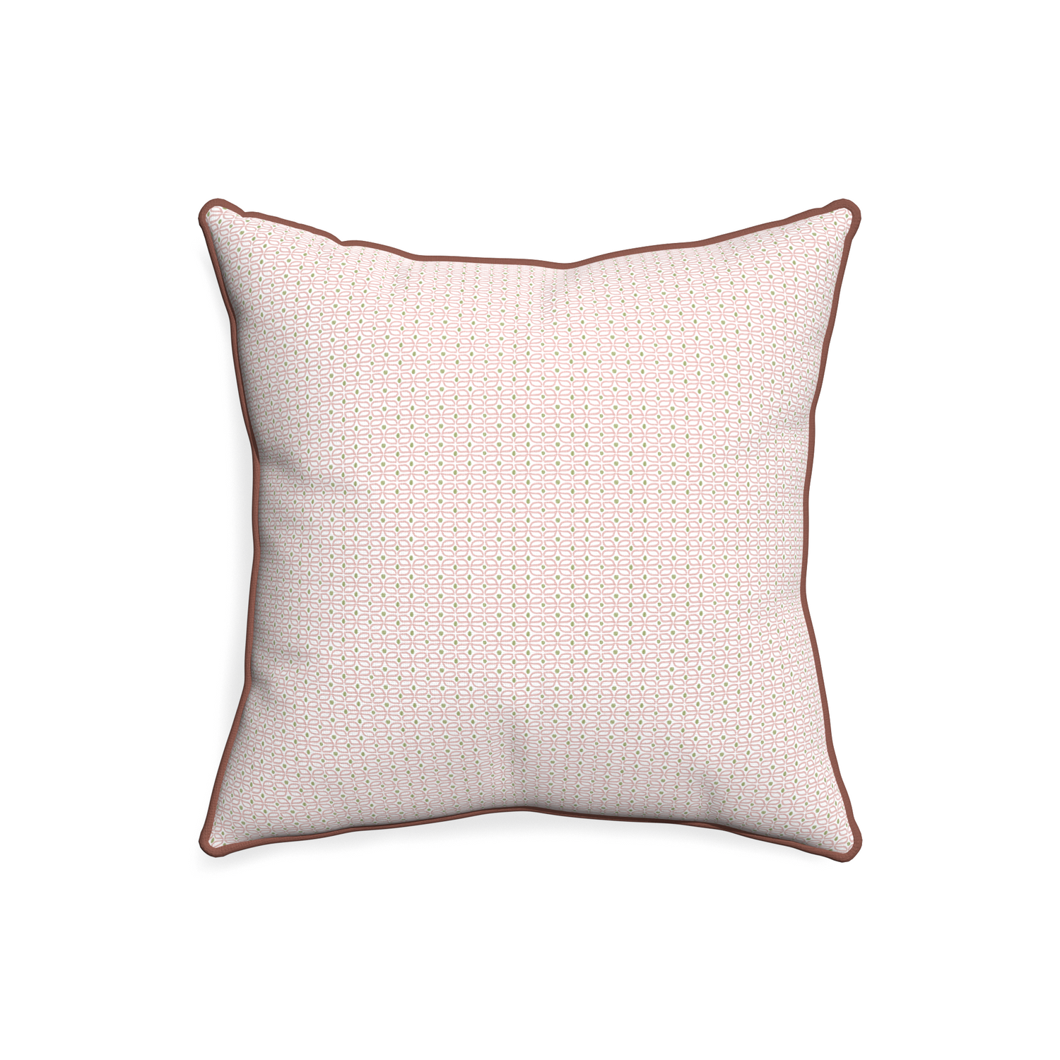 20-square loomi pink custom pink geometricpillow with w piping on white background