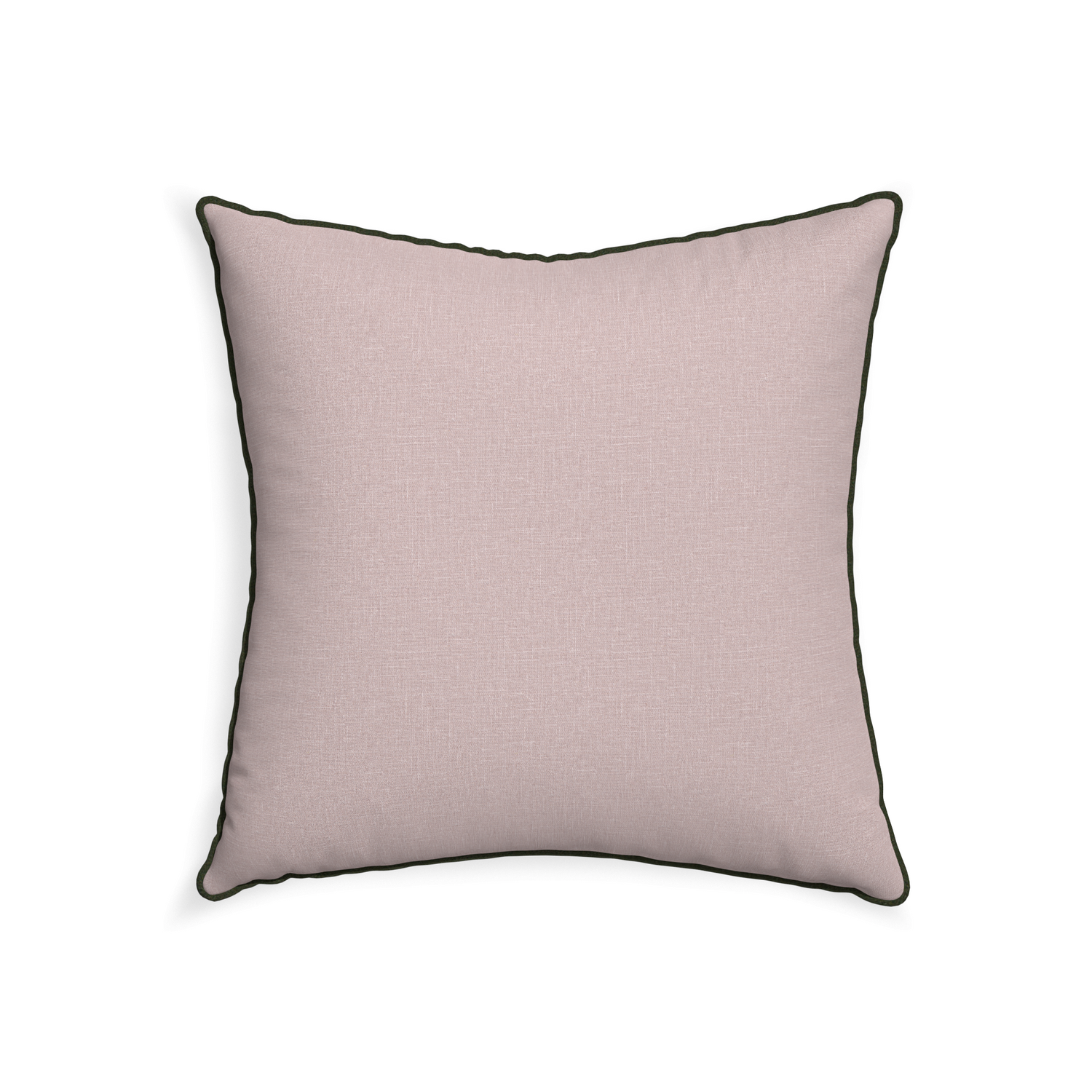 22-square orchid custom mauve pinkpillow with f piping on white background