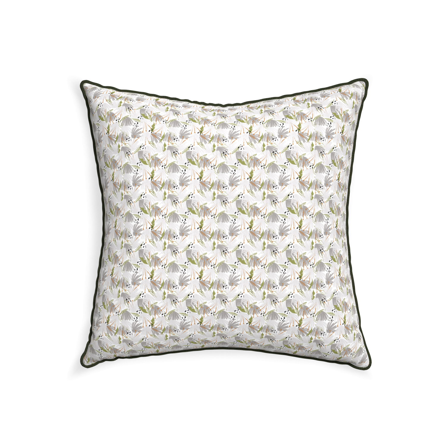 22-square eden grey custom grey floralpillow with f piping on white background