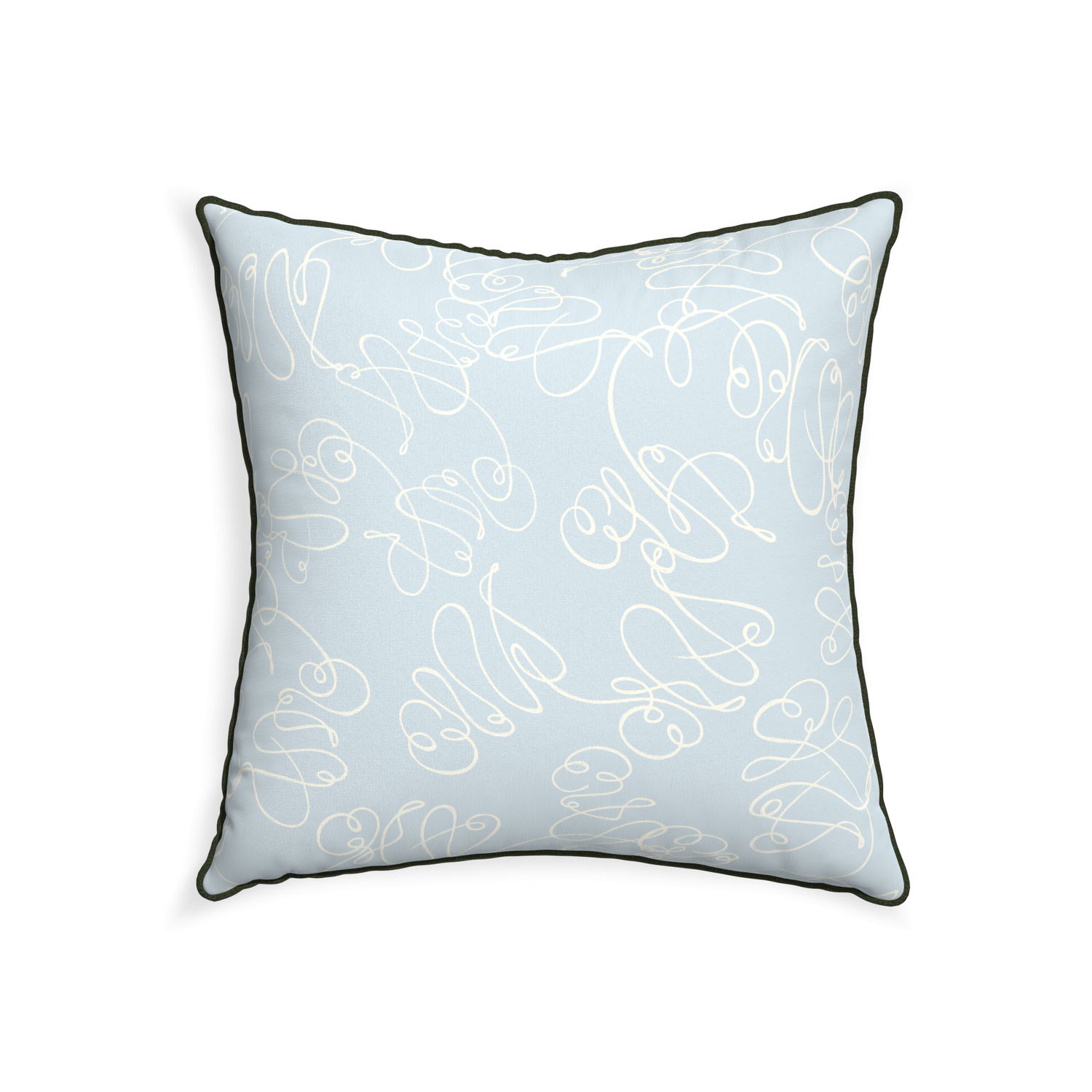 22-square mirabella custom powder blue abstractpillow with f piping on white background