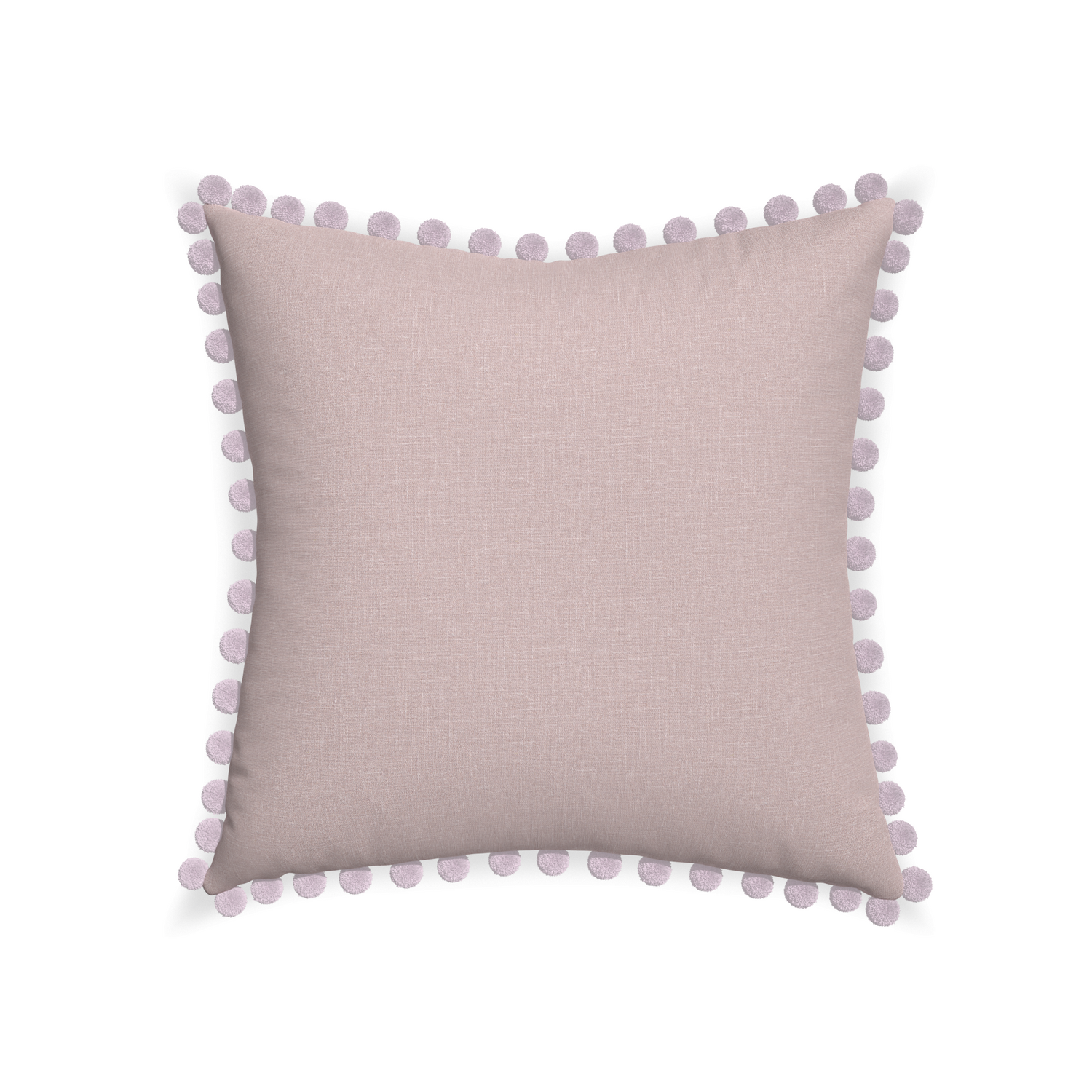 22-square orchid custom mauve pinkpillow with l on white background