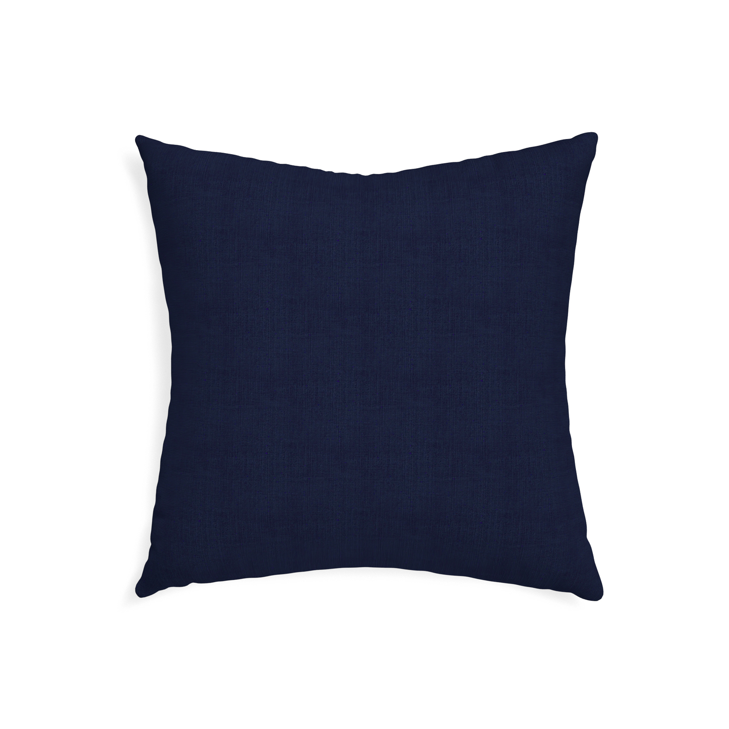 22-square midnight custom navy bluepillow with none on white background