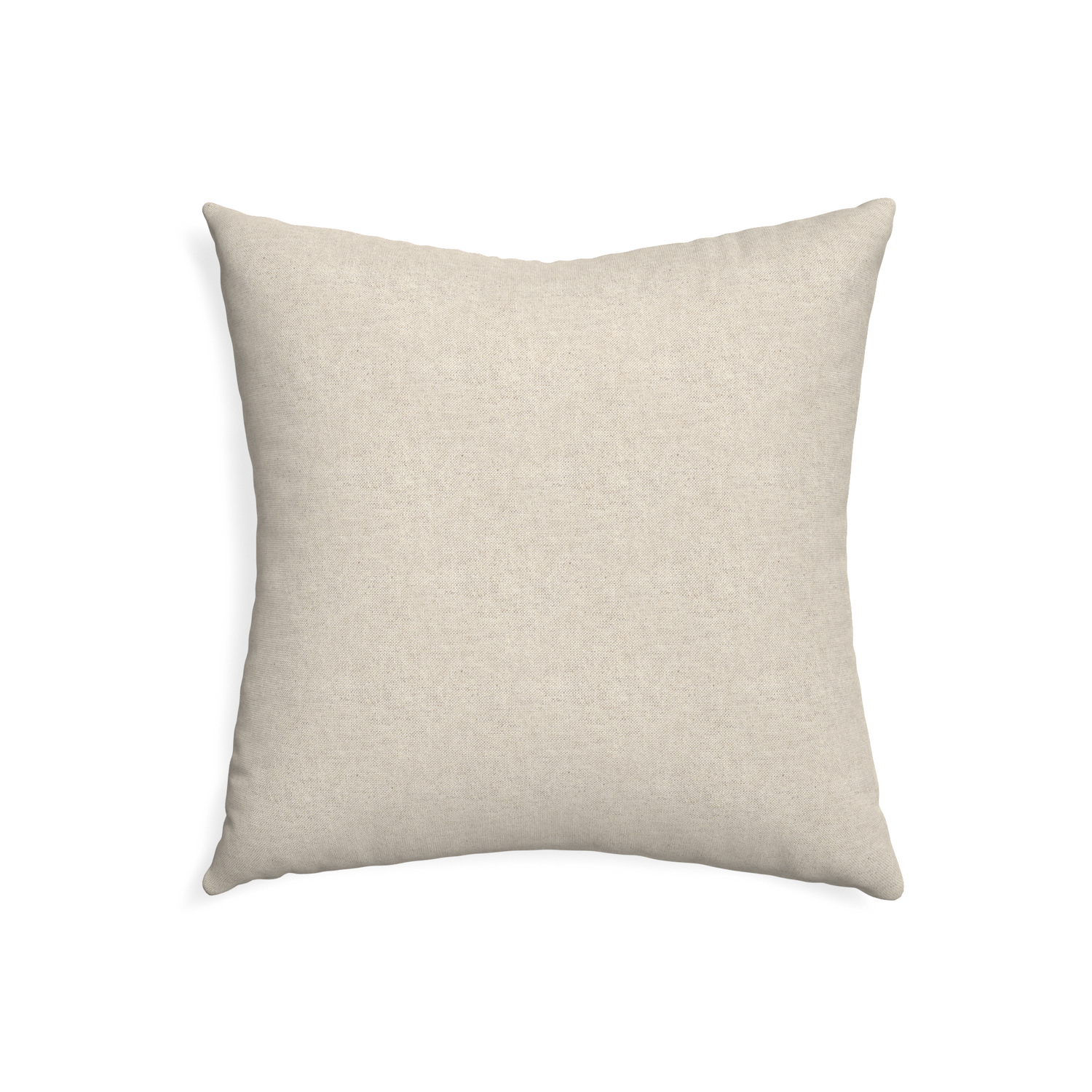 22-square oat custom light brownpillow with none on white background