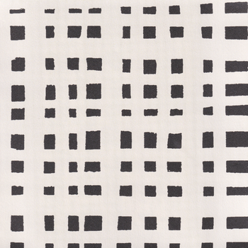 Ginger Black fabric with modern graphic gingham pattern by Pepper Home, perfect for custom made-to-order curtains.