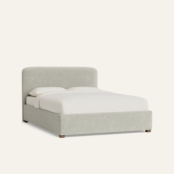 FEATURED: Shown in Queen / Tapered Legs / Smoke