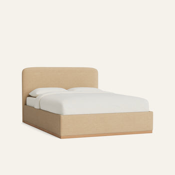 FEATURED: Shown in Queen / Wood Base / Oak