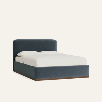 FEATURED: Shown in Queen / Wood Base / Tobacco