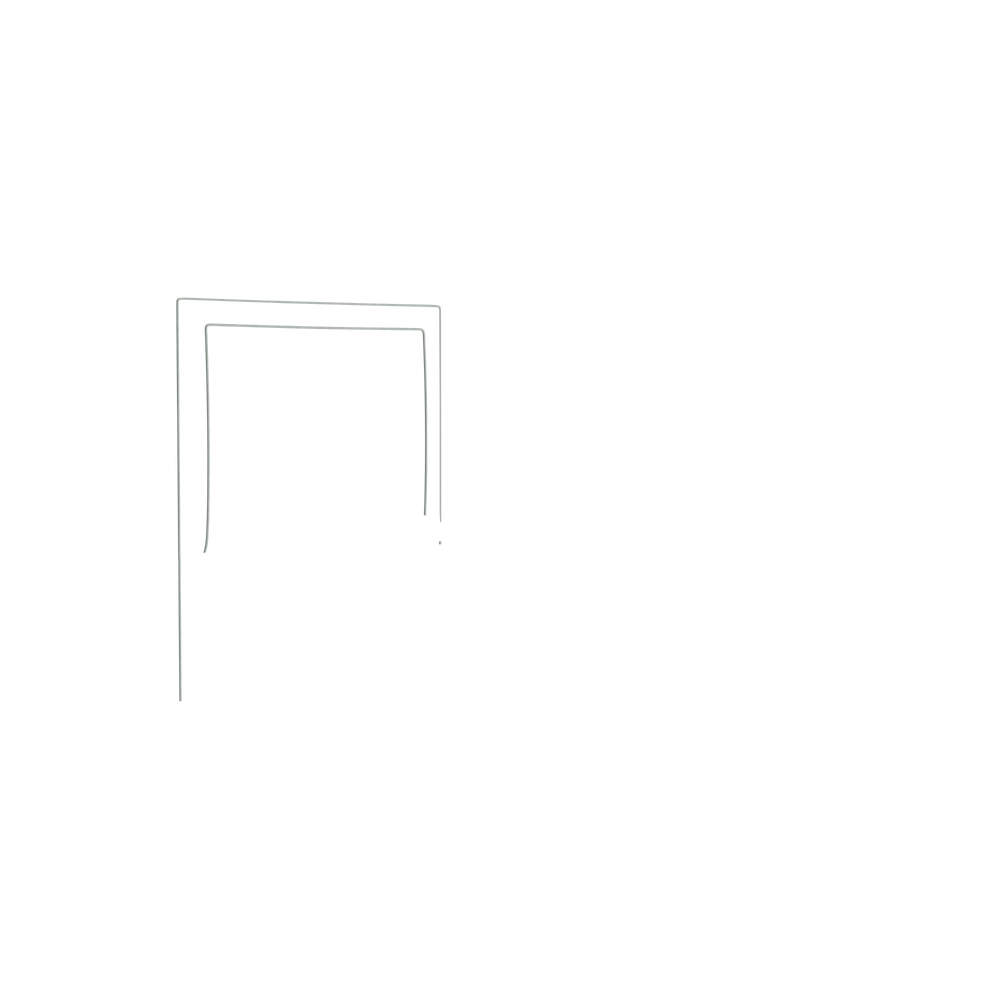 Twin hayes sea salt custom on white background