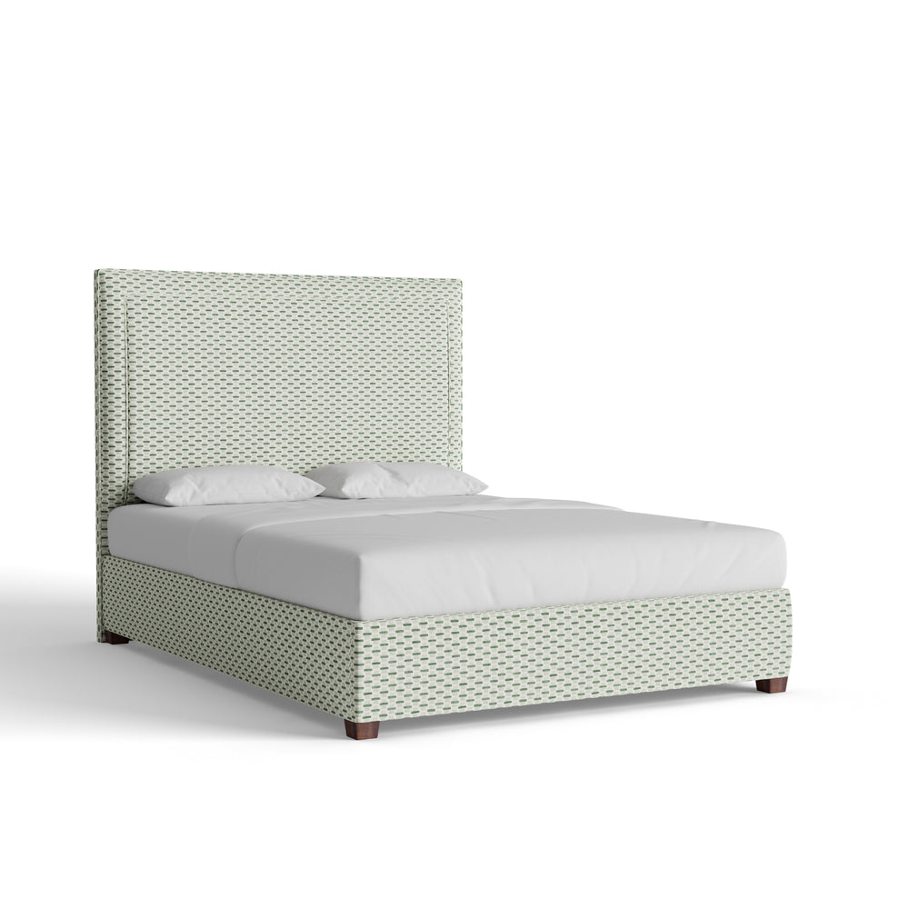 Queen willow mint custom on white background