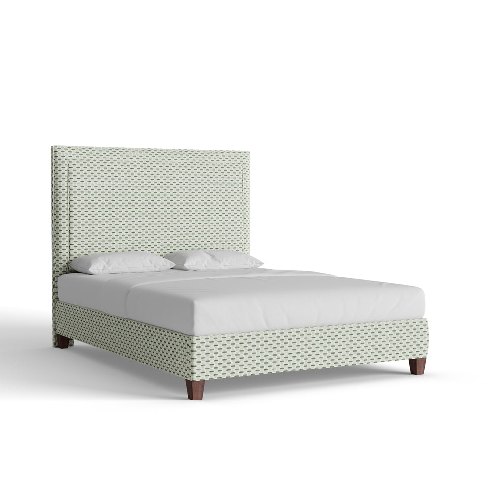 Queen willow mint custom on white background