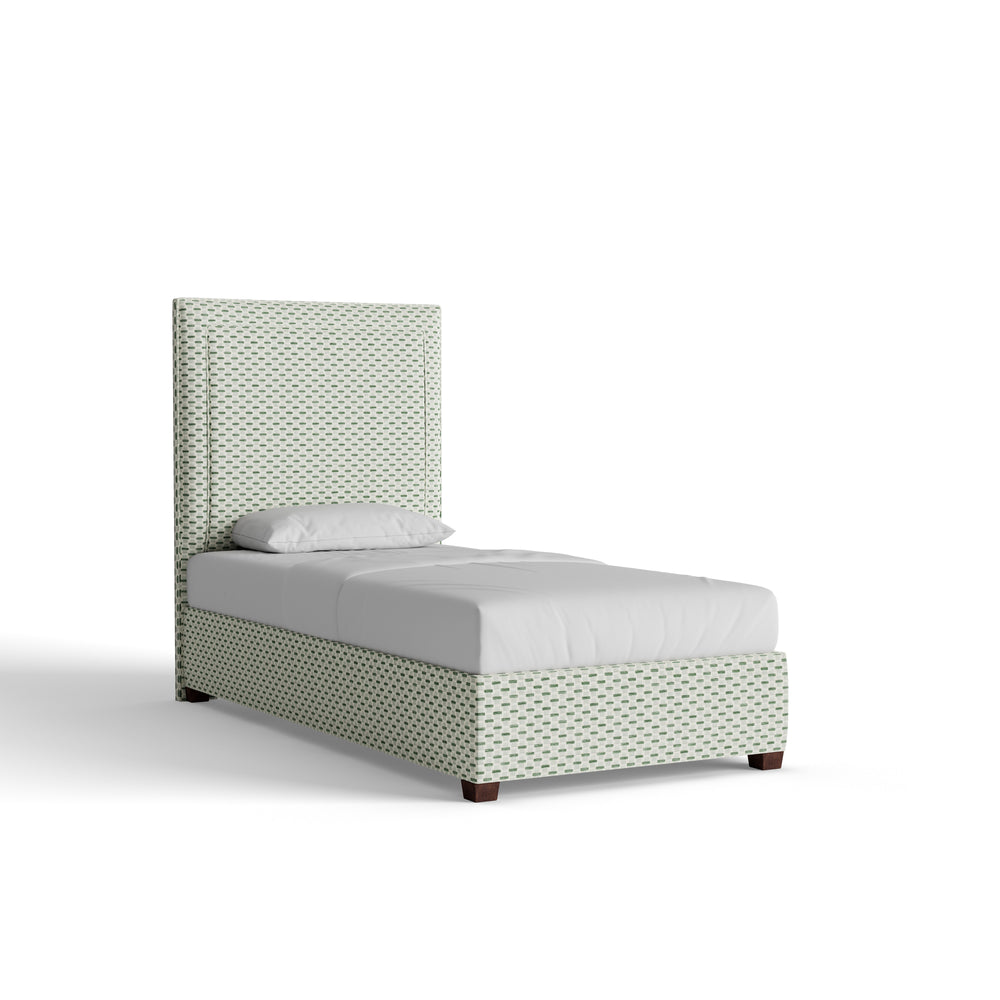 Twin willow mint custom on white background