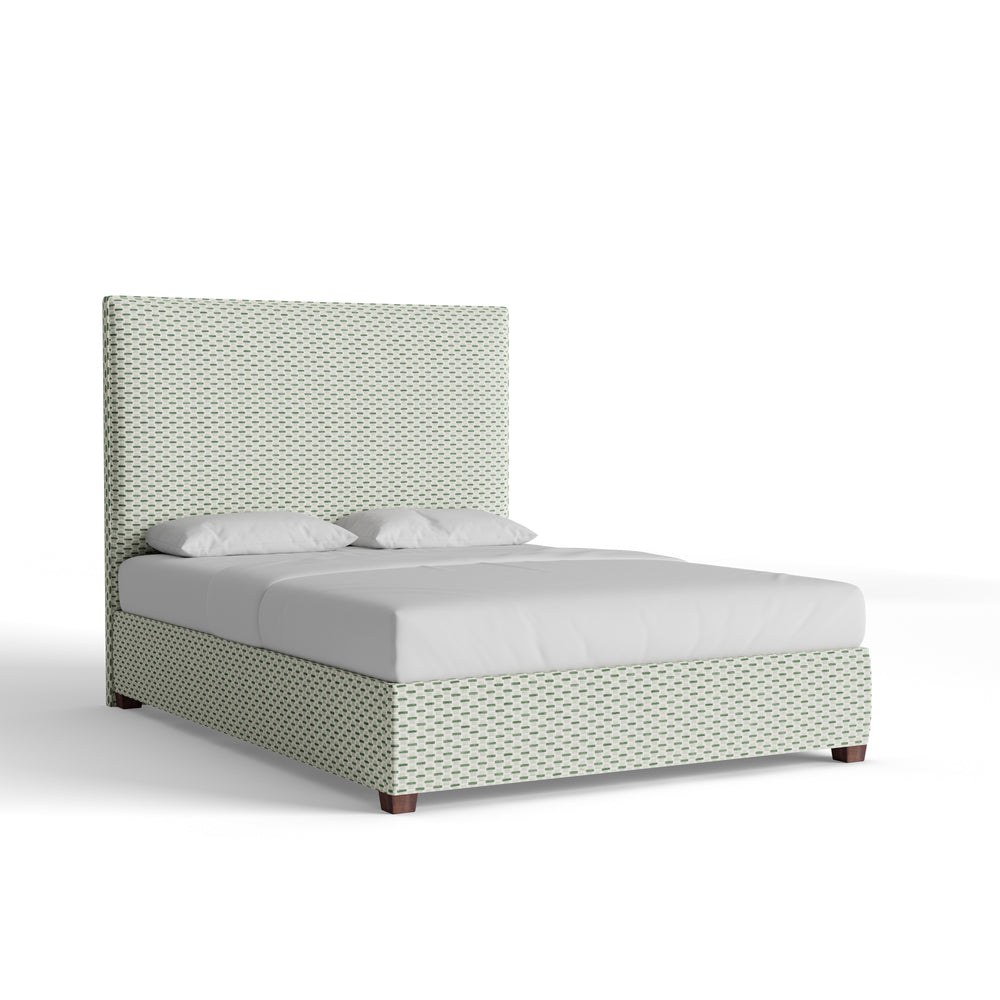 Queen willow mint custom on white background