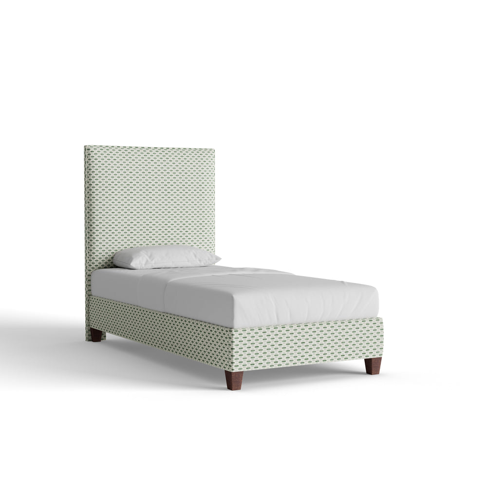 Twin willow mint custom on white background