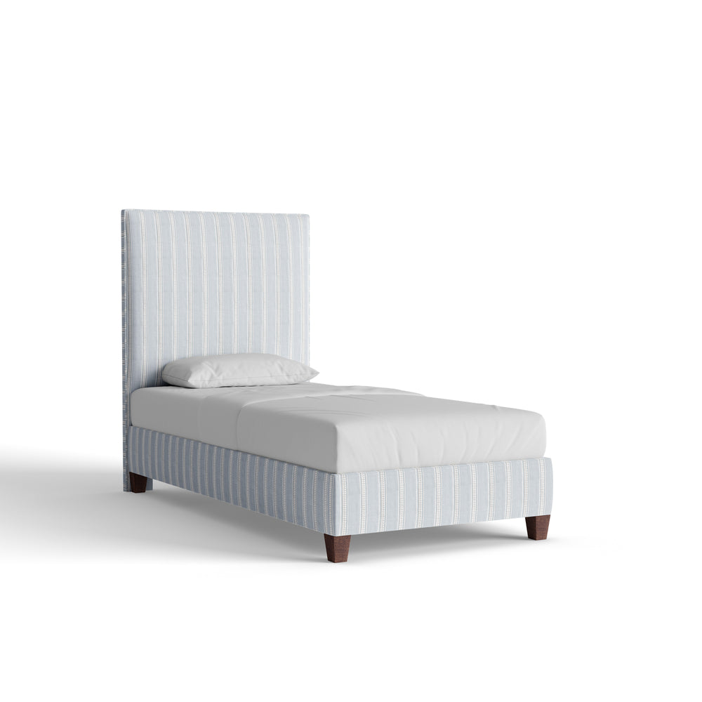 Twin margot mist custom on white background