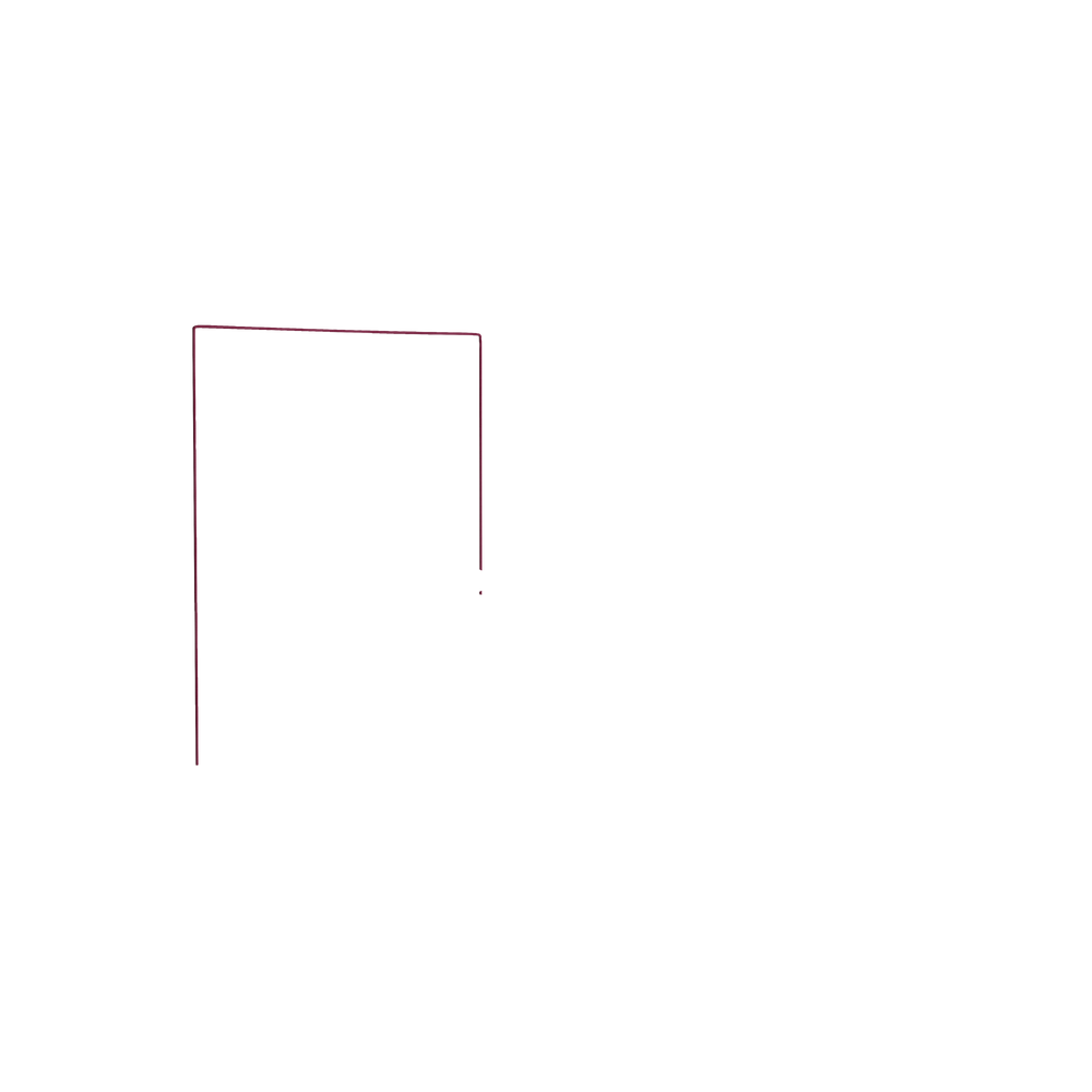 Twin florence eucalyptus custom on white background