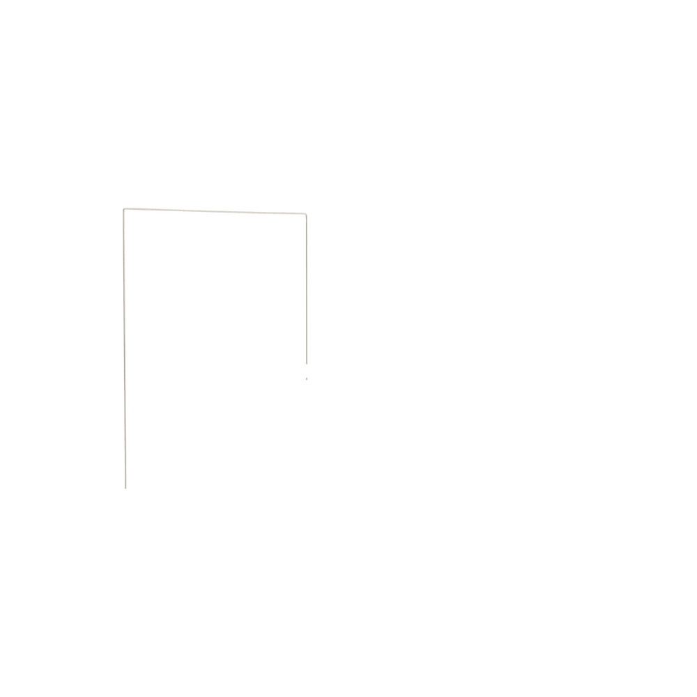 Twin florence eucalyptus custom on white background