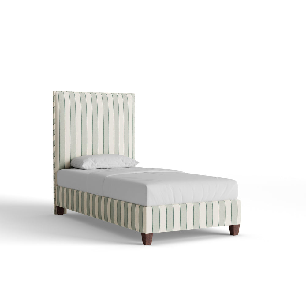 Twin florence eucalyptus custom on white background