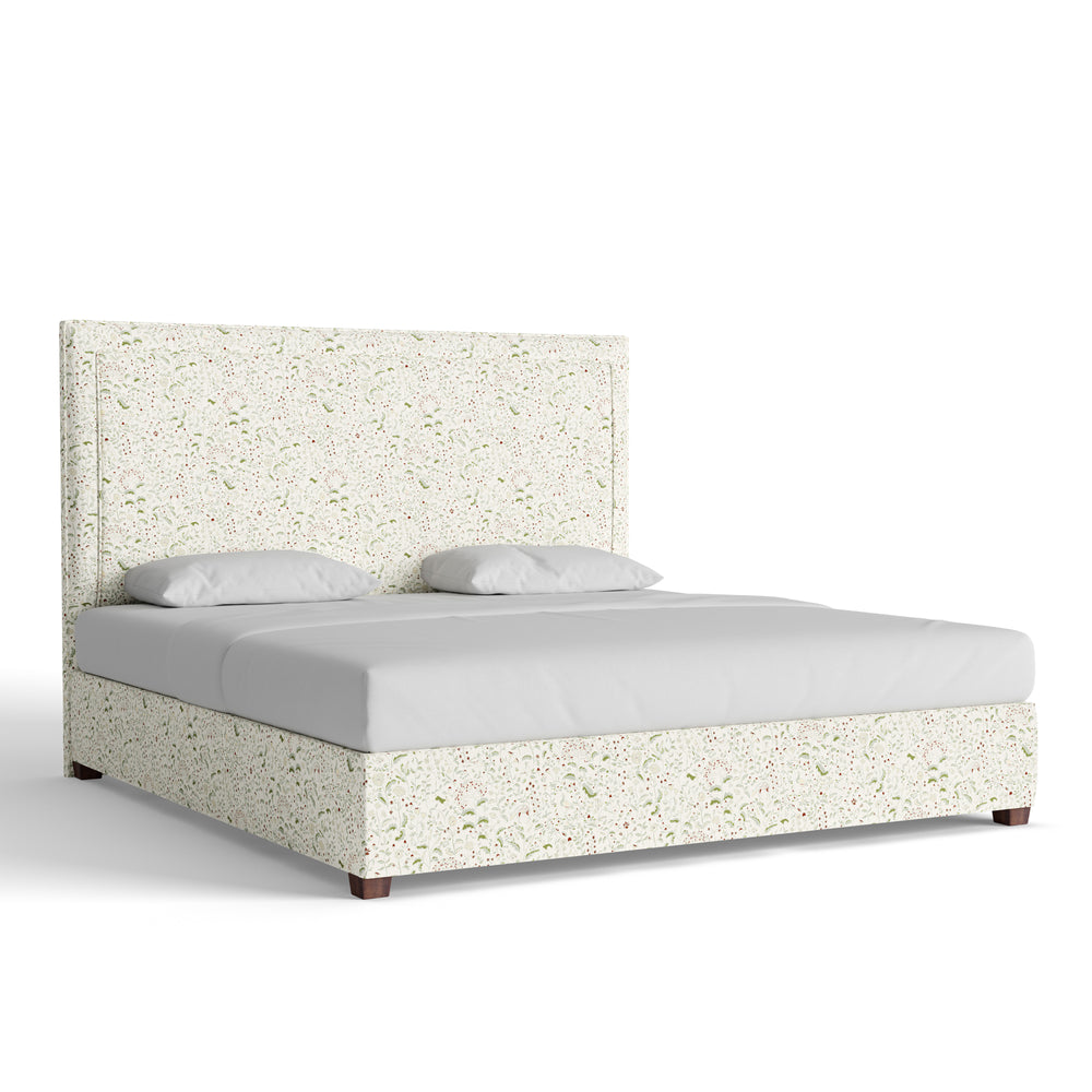 King ruby moss custom on white background