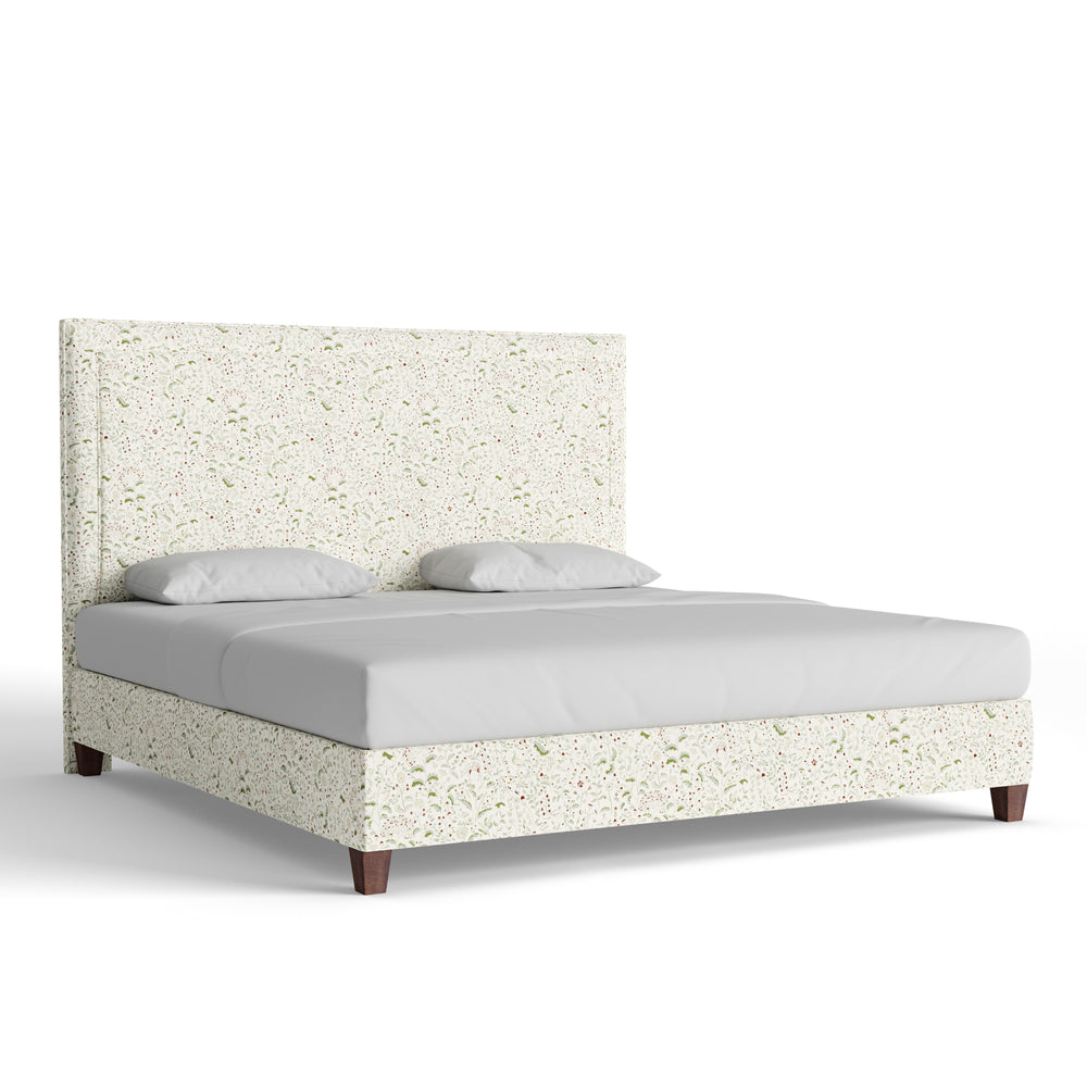 King ruby moss custom on white background