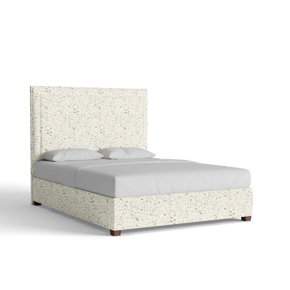 Queen ruby moss custom on white background