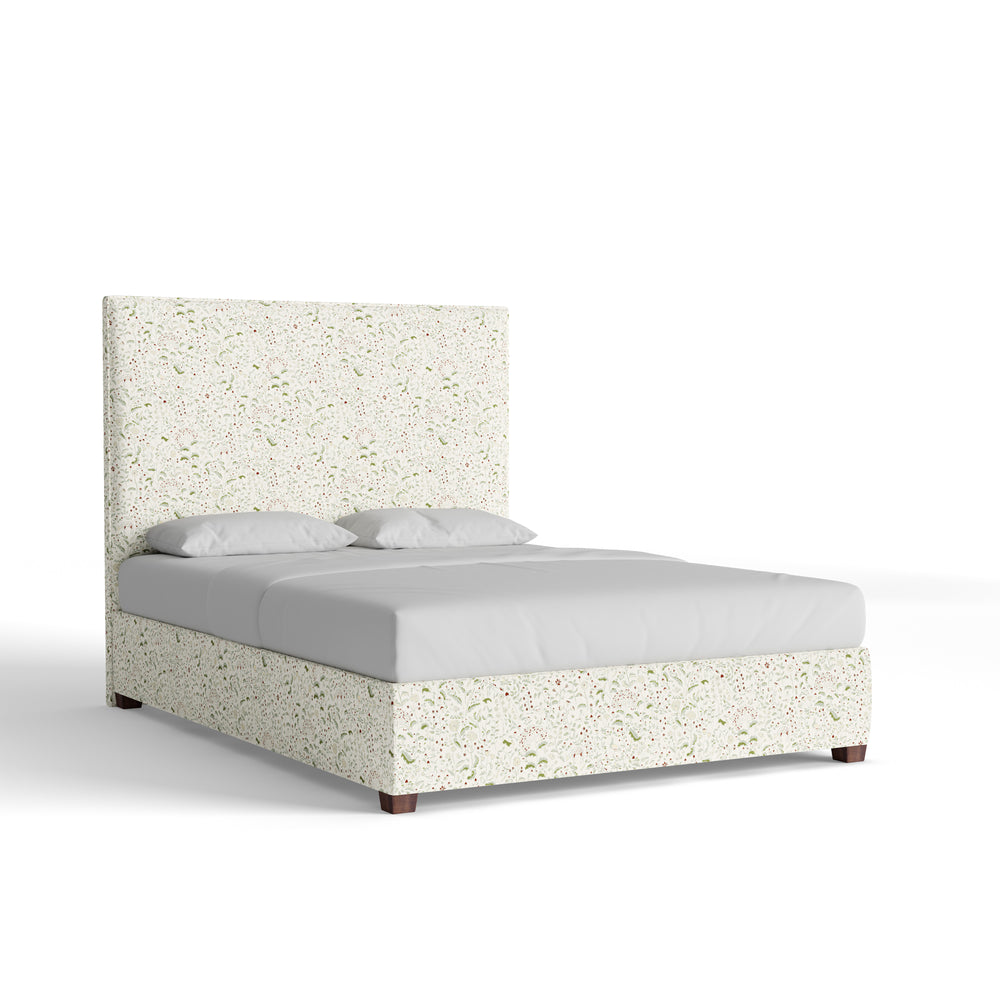 Queen ruby moss custom on white background