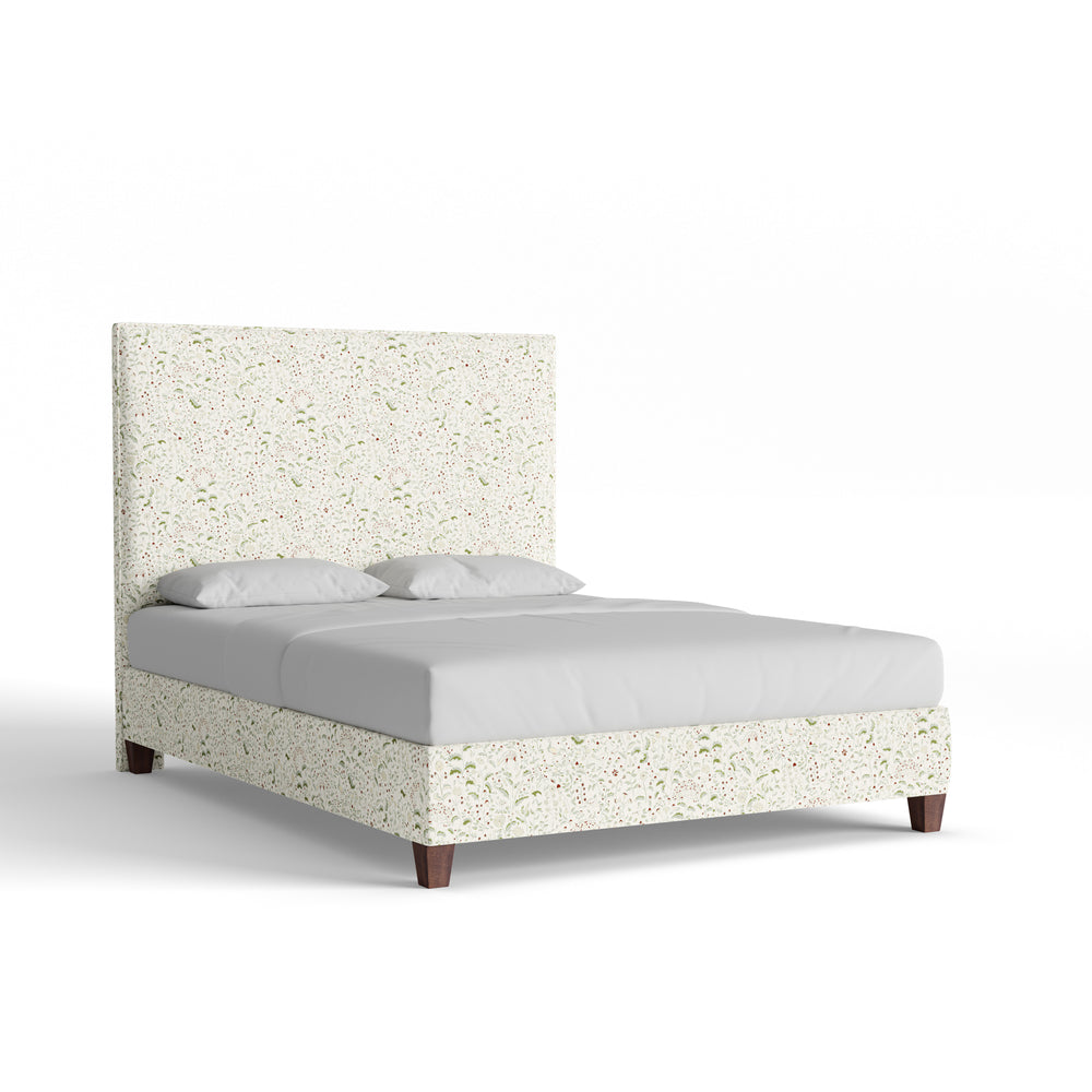 Queen ruby moss custom on white background