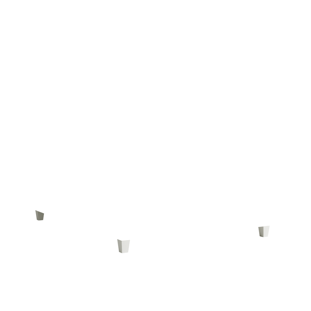 Queen florence eucalyptus custom on white background