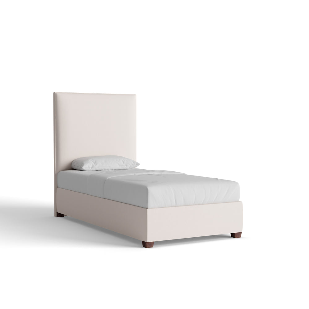 Twin oat custom on white background