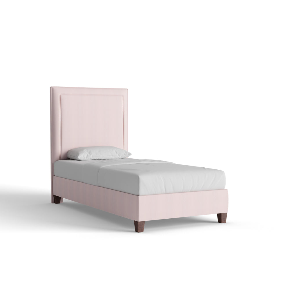 Twin rose velvet custom on white background