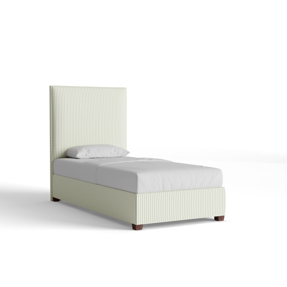 Twin louisa sage vertical custom on white background