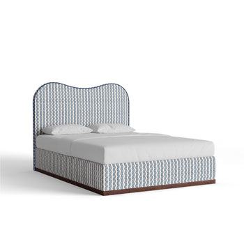 FEATURED: Queen / Wood Base / Tobacco / Cadet Velvet Welt