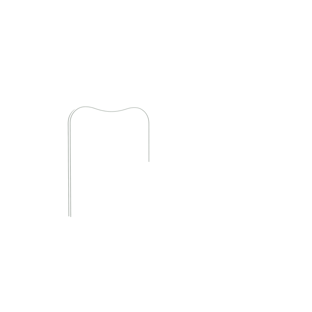 Twin citron velvet custom on white background