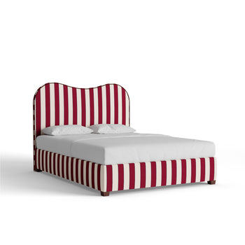 FEATURED: Queen / Legs / Tobacco / Walnut Velvet Welt